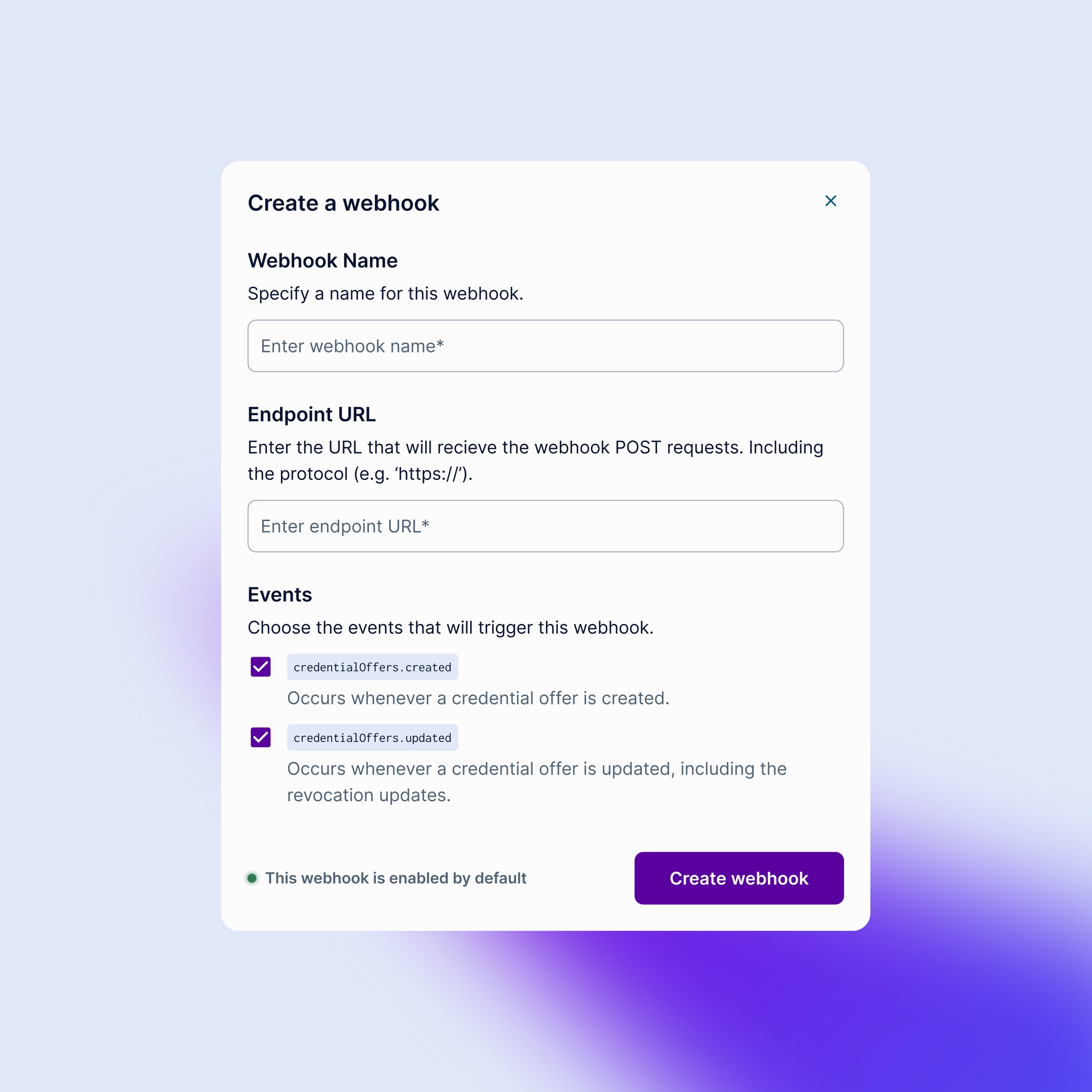 Key user flow across the Issuer and Verifier experience