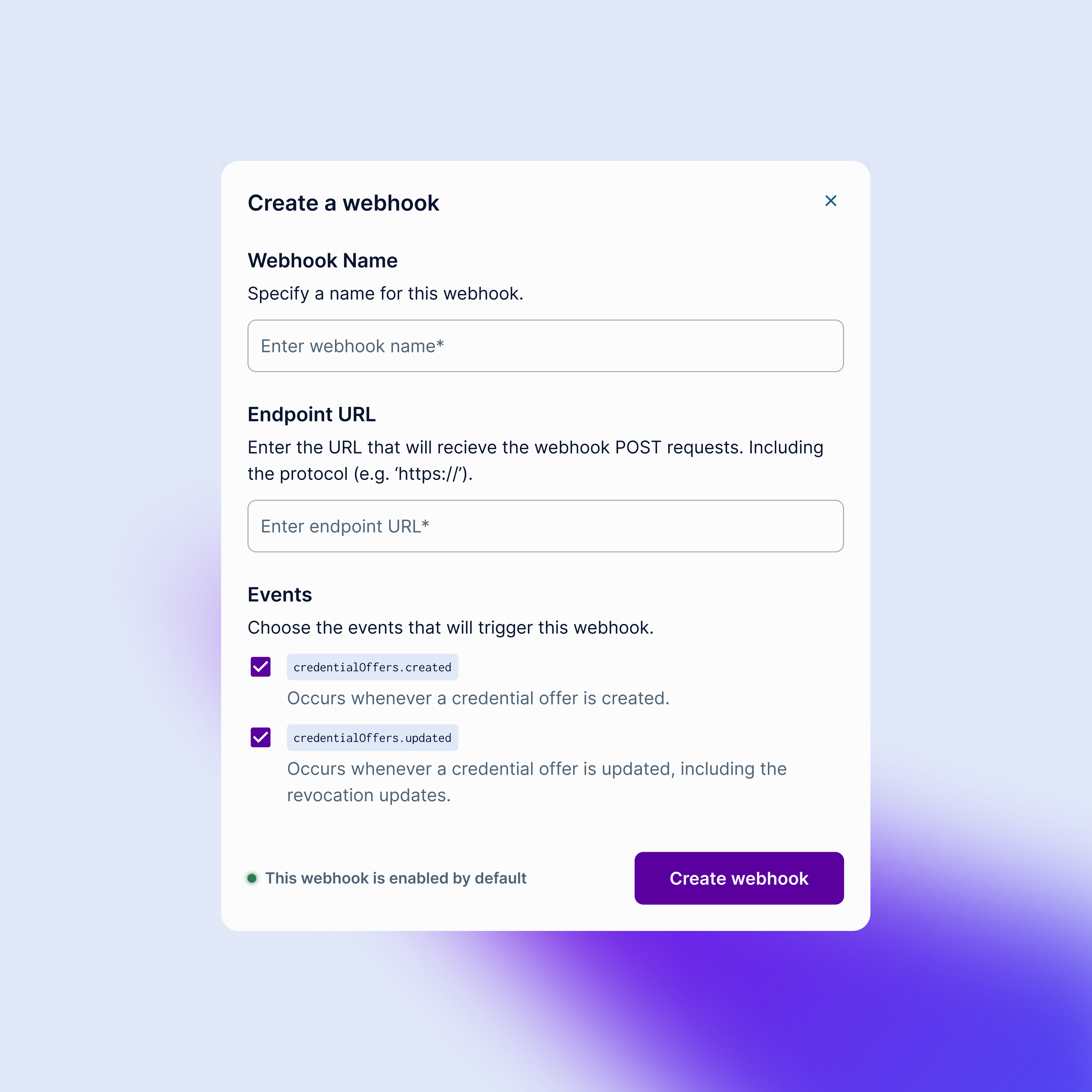 Key user flow across the Issuer and Verifier experience